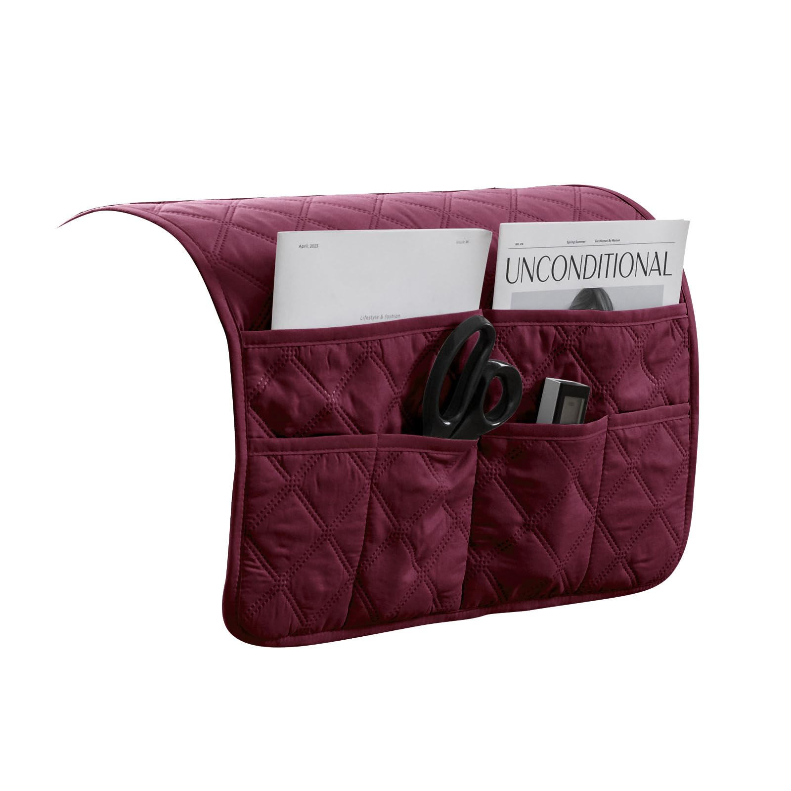 Canapé Accoudoir Organisateur, Canapé Télécommande Support Canapé Tissu Oxford A