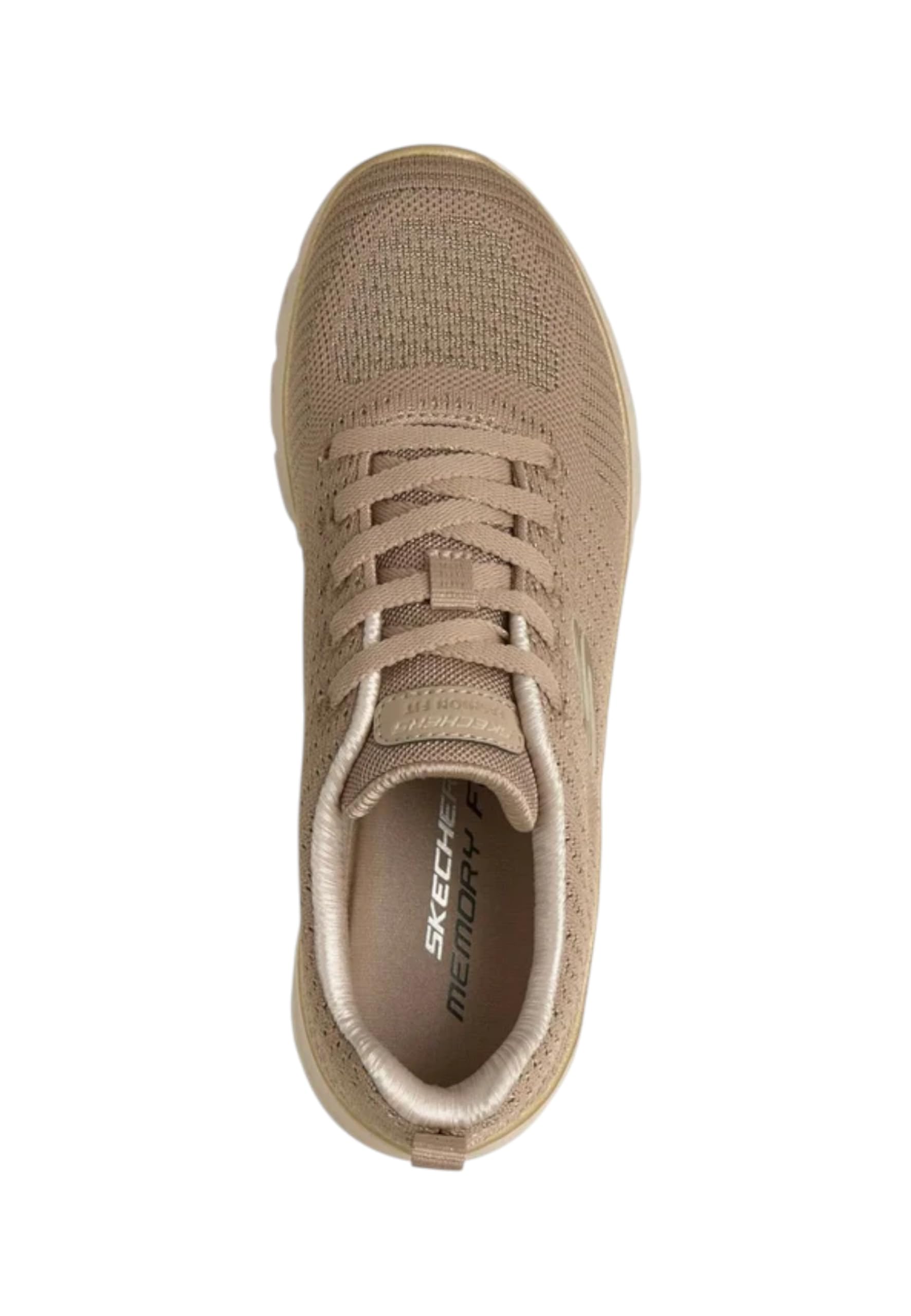Skechers Scarpe Fashion Fit 2.0 - Moonlight Glow Codice 150384-TPGD Marrone | Sneaker con tomaia traspirante e suola flessibile in TPU