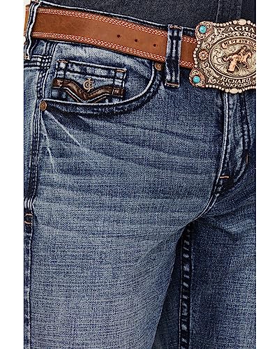 Cody James Men's Outpost Wash Jackson Slim Straight Stretch Denim Jeans - CJSU23J94 31W x 36L US2