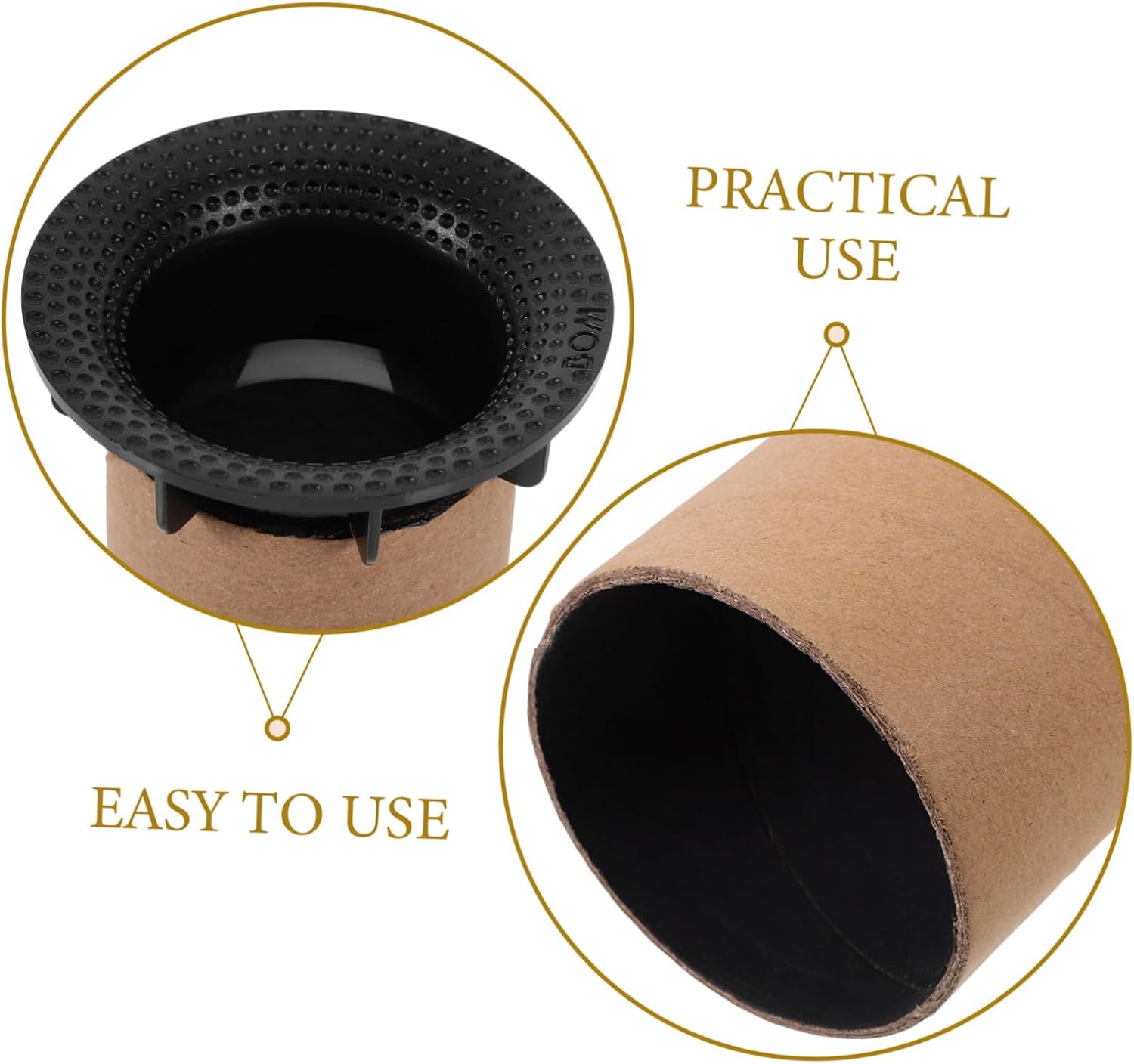 Multi-use Speaker Port Tube Lightweight Vent for HiFi Sound Quality Car Audio Easy Installation Exhaust Outlet for Efficient Heat Dissipation