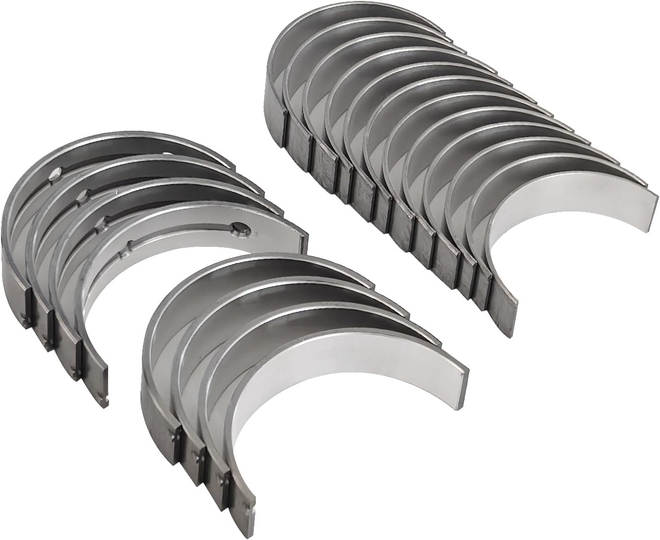 STD Engine Main Rod Bearing Set Fits for Chrysler 200 300 for Dodge Challenger Charger for Jeep Wrangler Grand Cherokee 3.6L 2011-2015 6B9049, 4C9050, AM9050