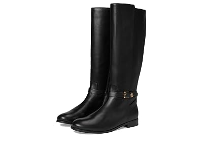 Lauren Ralph Lauren Brooke II Burnished Leather Tall Boots Women