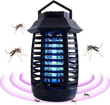BUFFER® Led Fly Machine with Holding and Hanging Handle 2W Fly Killer UV Purple Light Apparatus