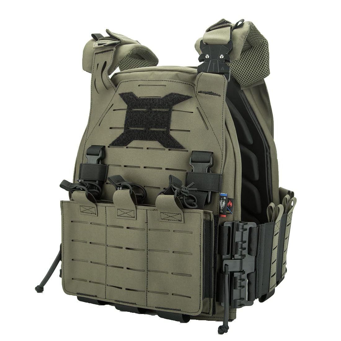 Mious Modular Lightweight Tactical Vest, U.T.A Universal Tactical Alliance Wildbee Lightweight Plate Carrier Adjustable Tactical Vest, Outdoor Multifunctional Tactical Equipment