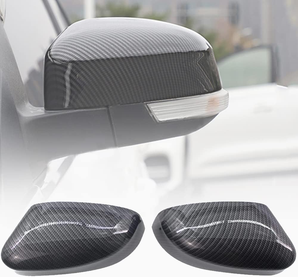 Oplatool Coppia Coprispecchietti In ABS Per Ford Focus E Mondeo – Adatti Per MK2, MK3, MK4 Dopo Restyling