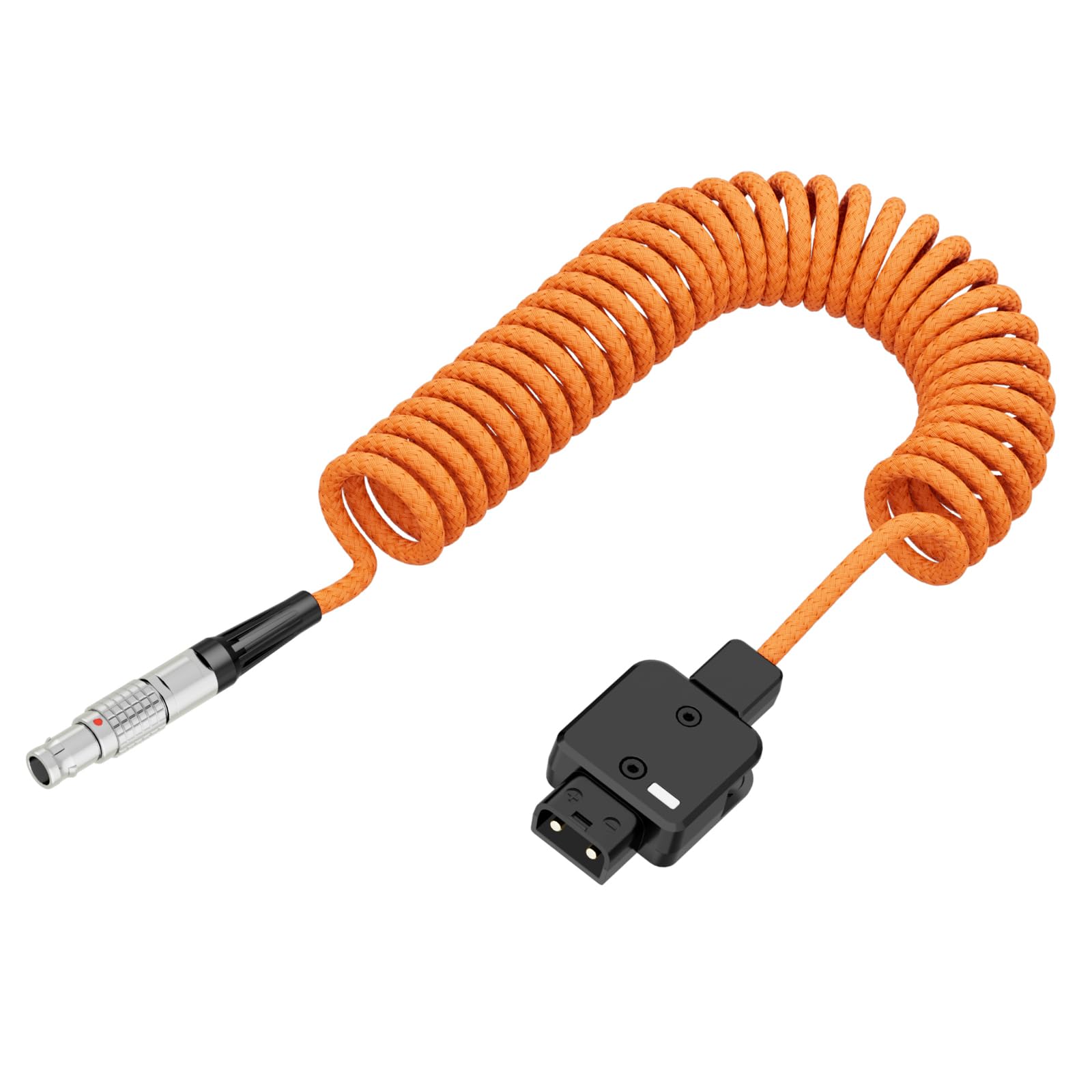 Cavo di alimentazione in nylon intrecciato D-Tap a 2 pin, capacità 150 W, adatto per la produzione di film, cavo di alimentazione professionale per fotocamera