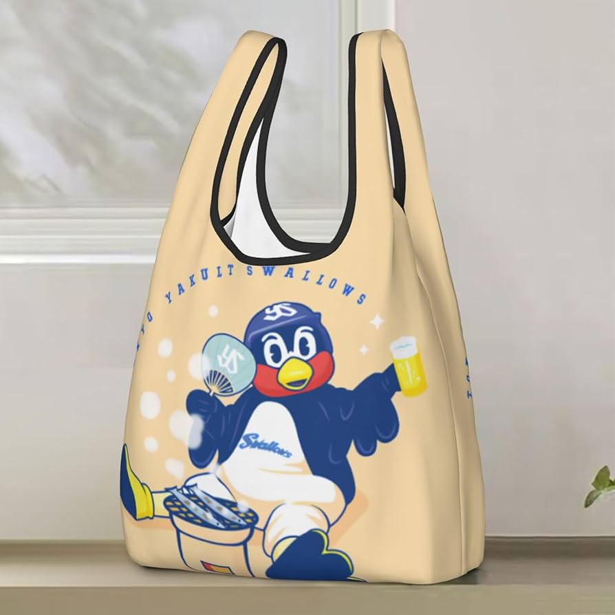 Amazon.co.jp: エコバッグ 東京ヤクルトスワローズ つば九郎