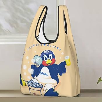 つば九郎　五月晴れ　ユニフォーム　エコバッグ 東京ヤクルトスワローズ - つば九郎五月晴れユニフォーム＆エコ