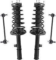 Vista 9 de MOSTPLUS Juego de amortiguador y resorte de puntal delantero compatible para Toyota Avalon 2012-2017 172941/172940, resorte helicoidal, 2 piezas
