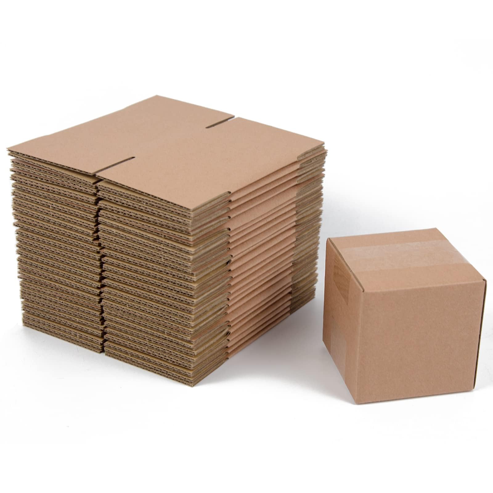 Varda Packaging 3 Ply | Brown 3X3X3 Inches | Corrugated Boxes Pack of 100 | For Gift Items & Storage etc. (B0CV5K74R5) Amazon Price History, Amazon Price Tracker