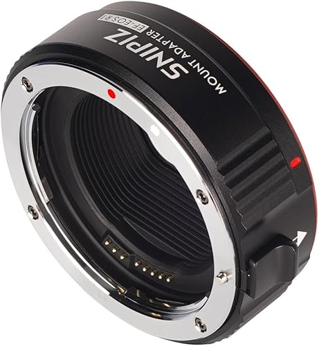 Miniatura 1 de Adaptador de montaje de lente EF-EOS R Convertidor de lente de enfoque automático compatible con lentes Canon EF/EF-S Series y cámaras EOS R, RP,