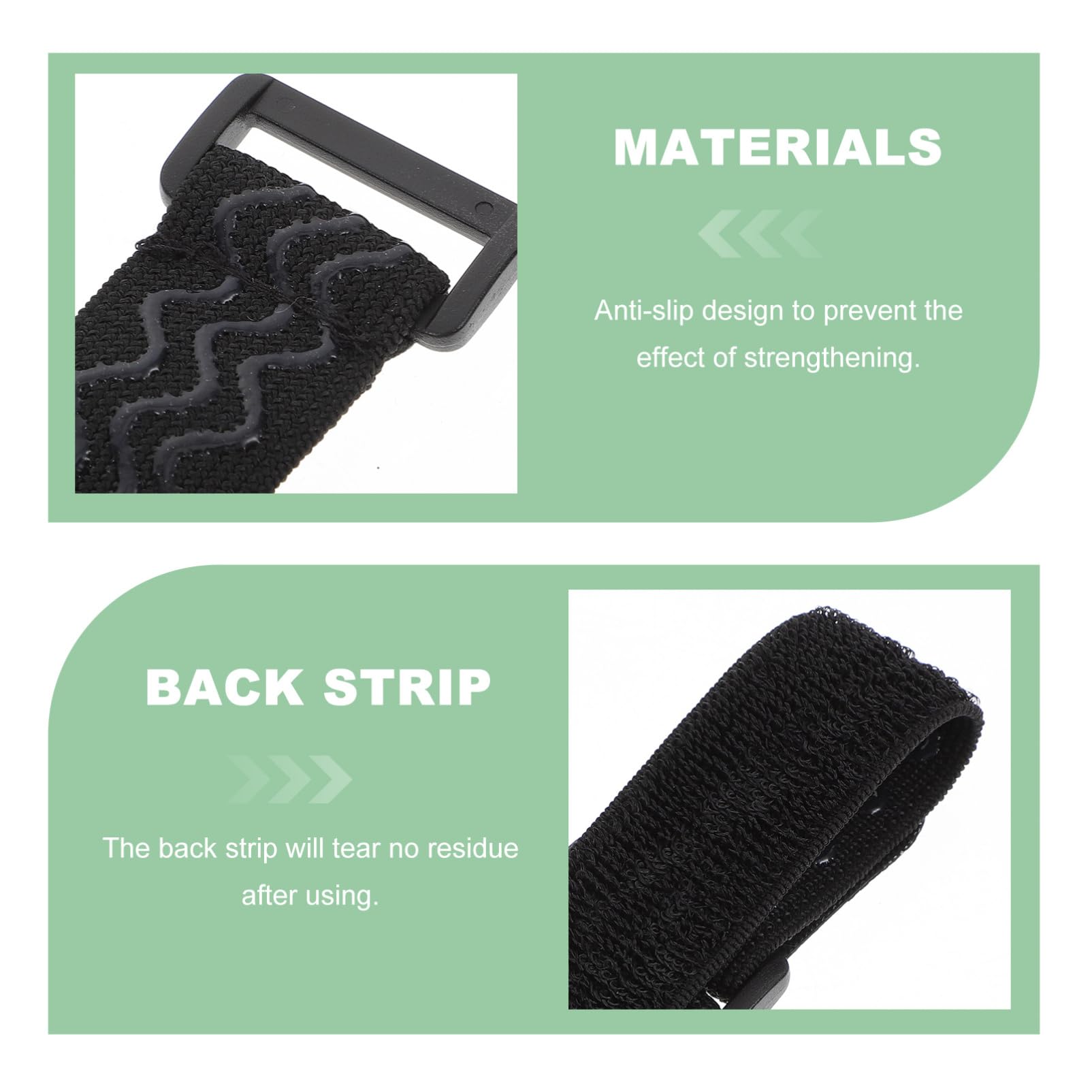 COLLBATH Elastic High Boots Straps Safety Tape for Steps Anti-Slip Shoe Grips for Heels Boot Fixing Straps