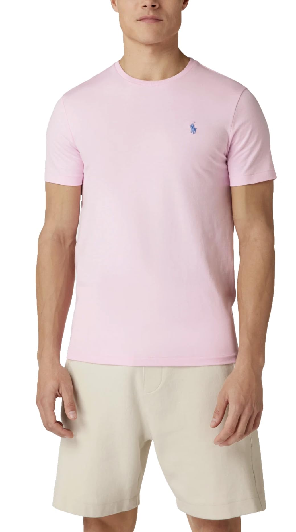 Polo Ralph Lauren Logo Cotton T-Shirt Soft Shirt Custom Slim Fit Tee Pony Basic