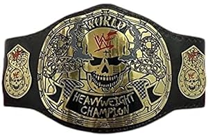 Smoking Skull Title Championship Belt for Adult