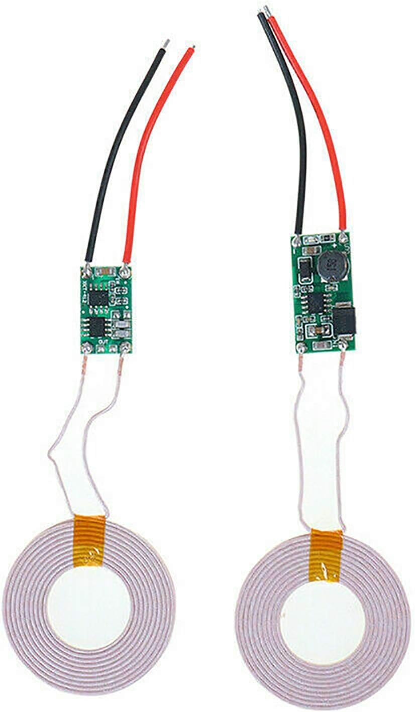See full amazon price history chart for REES52 Qi Wireless Charging Module Inductive Charger Transmitter +Receiver Power Supply Module DC 5V 2A (Coil Outer Diameter 43mm)-1 Pair REES52 Qi Wireless Charging Module Inductive Charger Transmitter +Receiver Power Supply Module DC 5V 2A (Coil Outer Diameter 43mm)-1 Pair (B0CKRYXHXP) Amazon Price History, Amazon Price Tracker