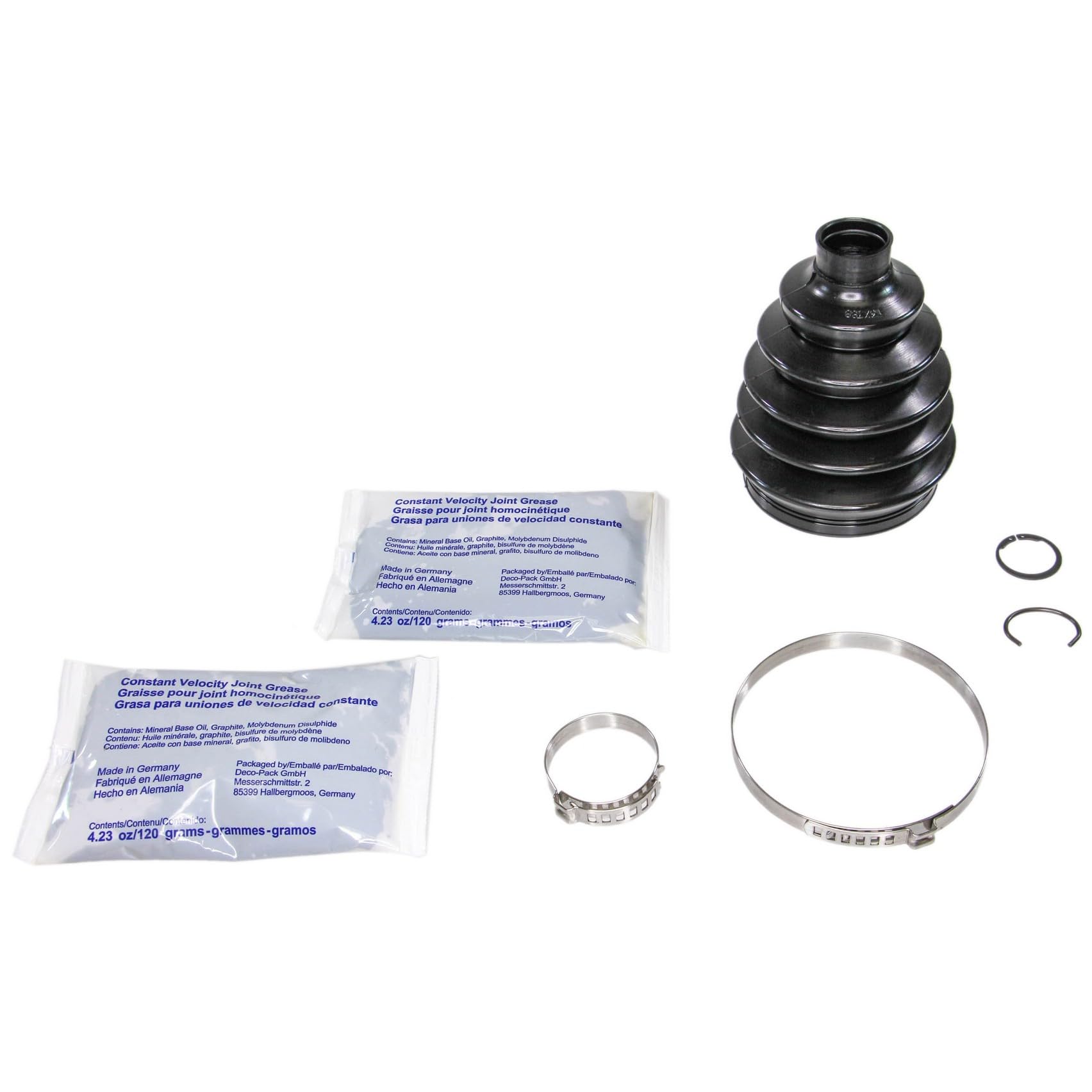2X Front CV Boot Kit For BMW – Outer CV Joint Boots Fits 325xi, 330xi, X5 (2000-2006 Models)
