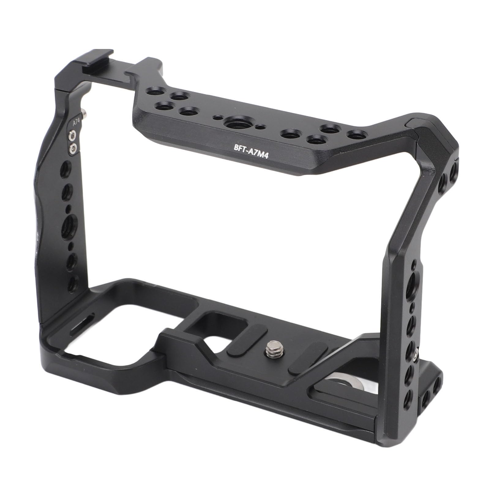J-ouuoCamera Video Rig Posicionamiento Preciso Proceso de Anodizado Aleación de Aluminio de Alta Resistencia Marco Protector de Cámara Rig para A7M4 A7R4 A7R4A A1 A7S3 A9II