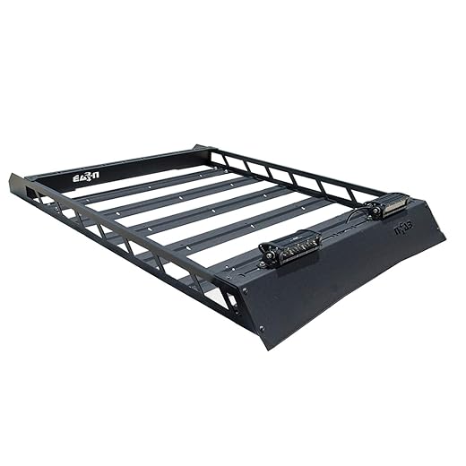 N-Fab Aluminum Modular Roof Rack | Textured Black | T102MRF | Fits 2010-2023 Toyota 4Runner SUV