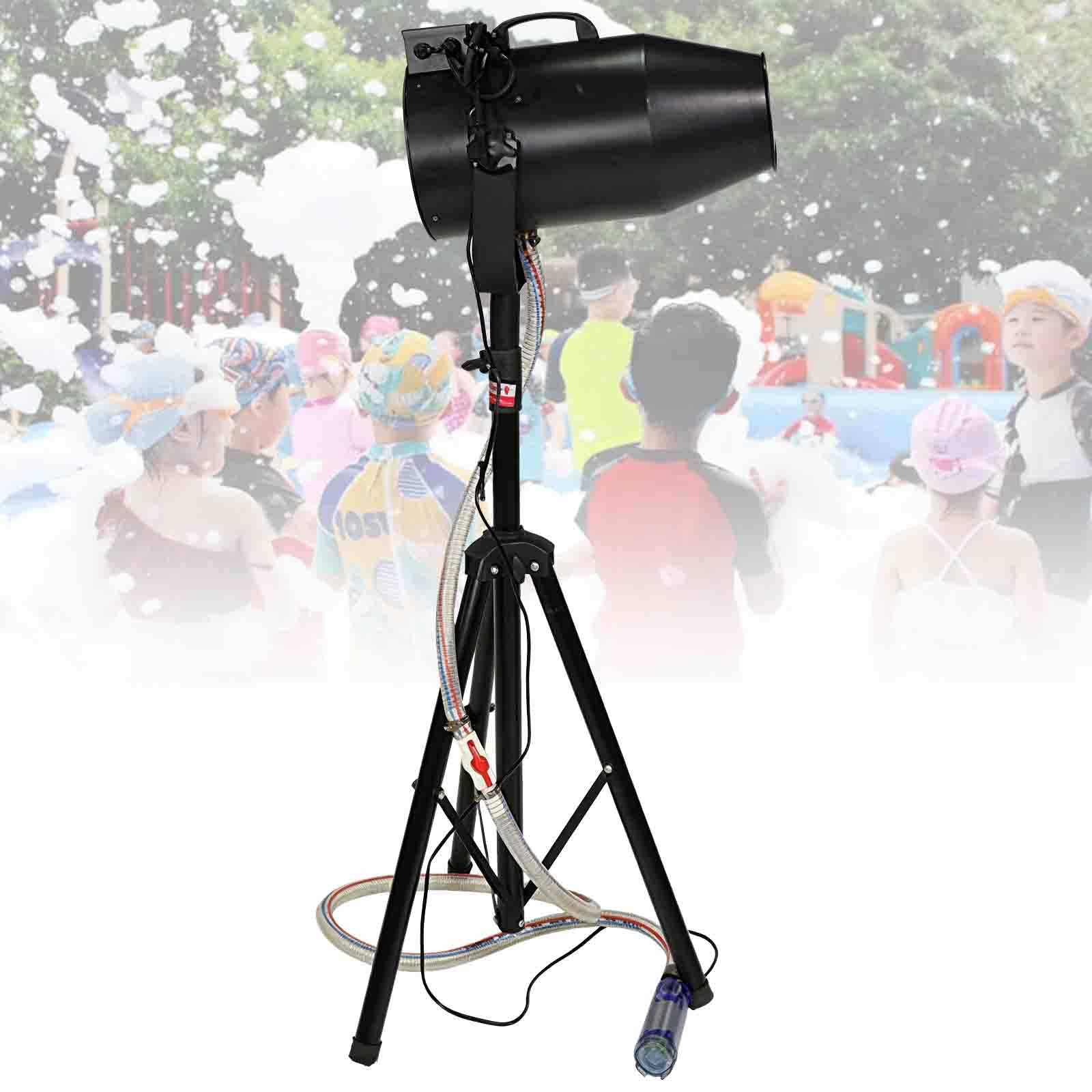 Commercial Stage Large Foam Machine, 1000 W Party Foam Cannon Black-Plugin