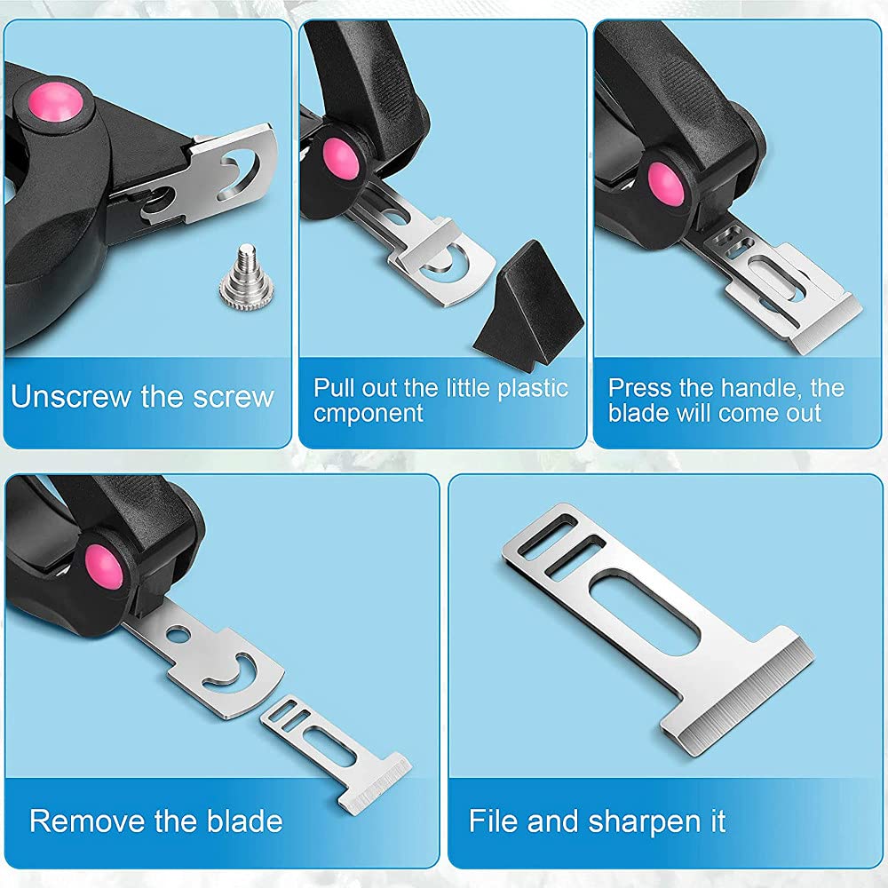 Coupe-Ongles Acrylique en Acier Inoxydable Nail Tips Cutter Gel Faux Ongles Réglable Outils Noir