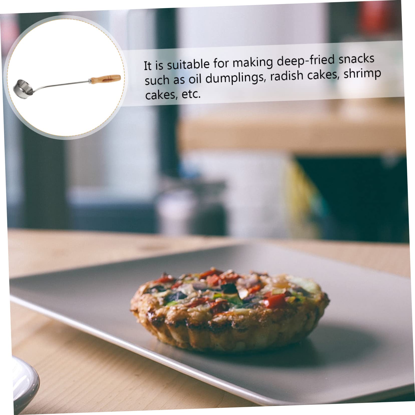 TOPBATHY 2pièces Moule à Friture Pour Snacks Ustensile De Cuisine Pratique Et à Haute Température Pour Restaurants Et Usage Domestique