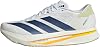 adidas Men's Adizero Sl2 Shoes, FTWR White/Dark Blue/Dual Yellow, 8.5 UK