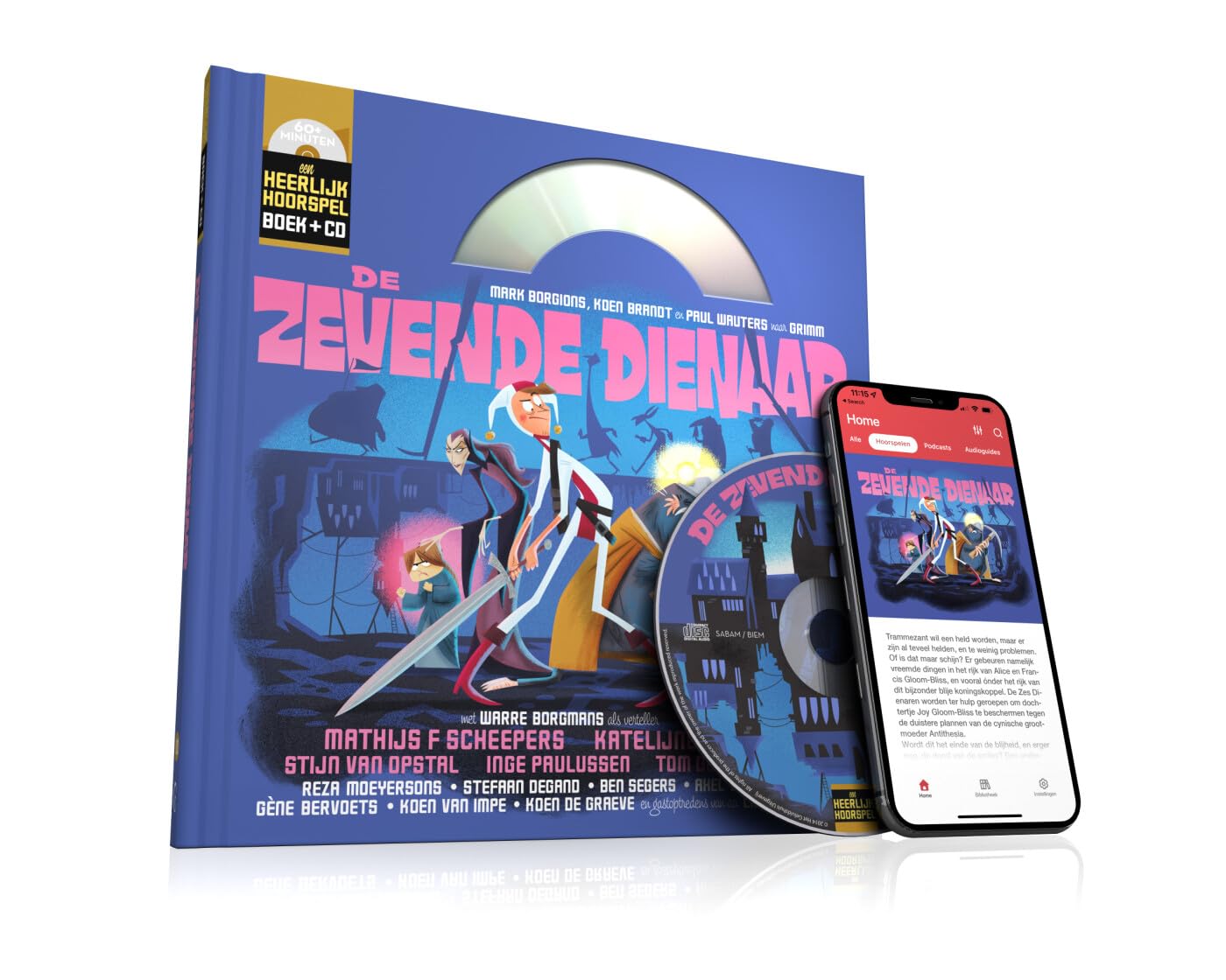 De zevende dienaar édition brochée de prestige pour collectionneur