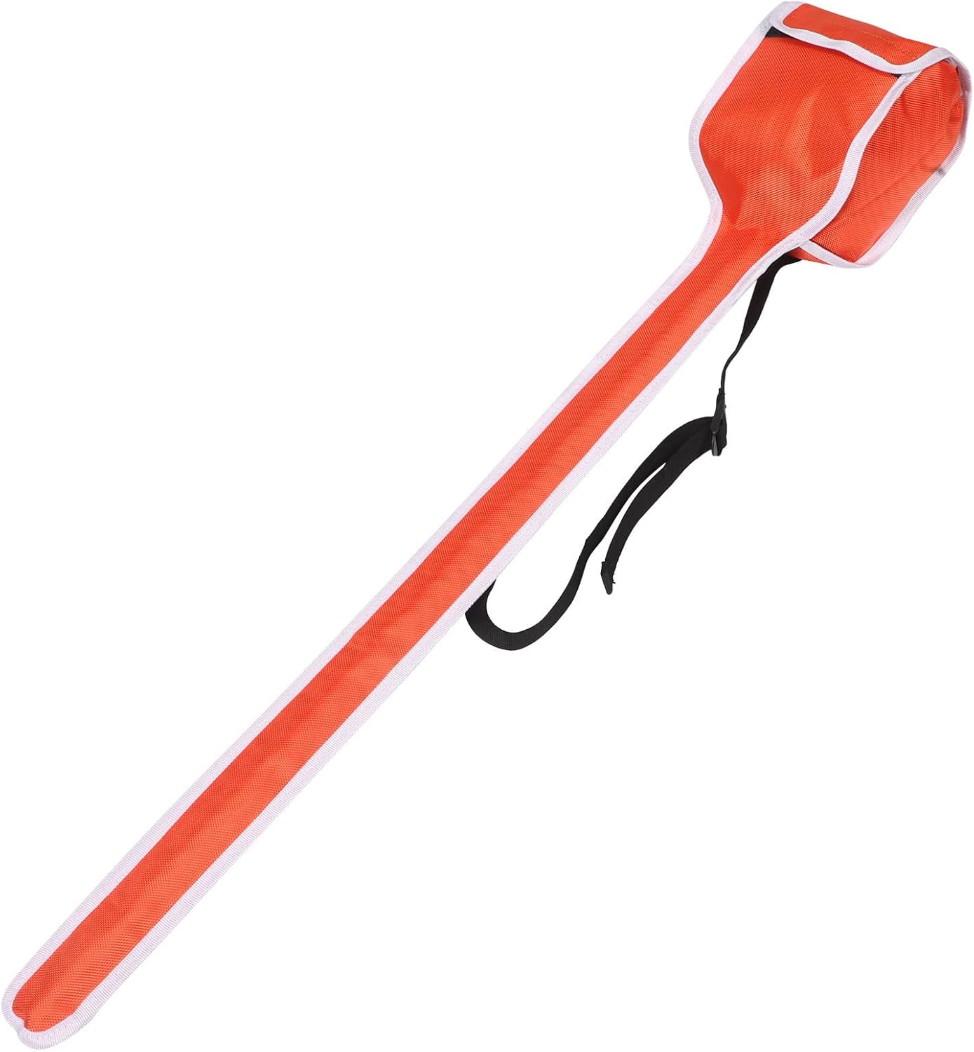 BESTonZON Portable Orange Fencing Carrier Bag with Spacious Interior and Ergonomically Designed Shoulder Straps, Lightweight Oxford Cloth Fencing Kit Bag for Epee and Sabre Equipment