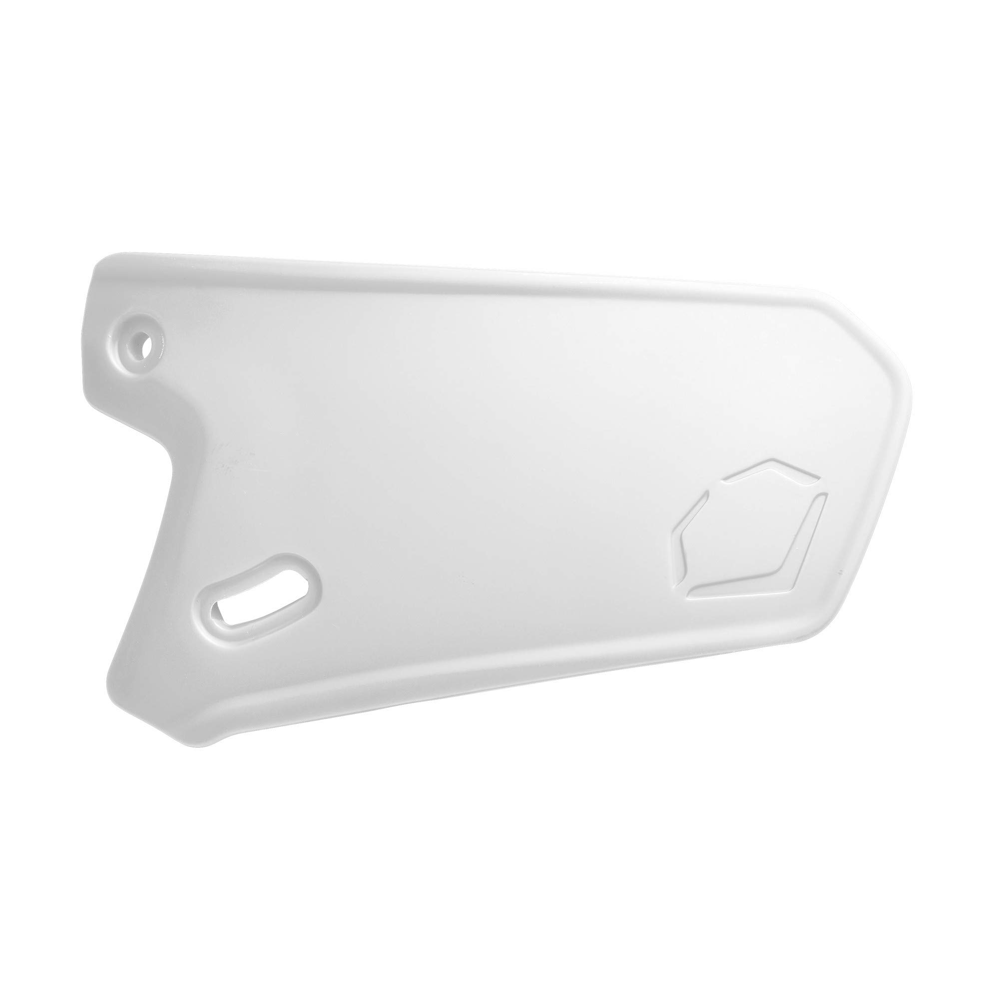 EvoShield XVT Matte Batting Helmet Face Shield, White - Right-Handed Hitter