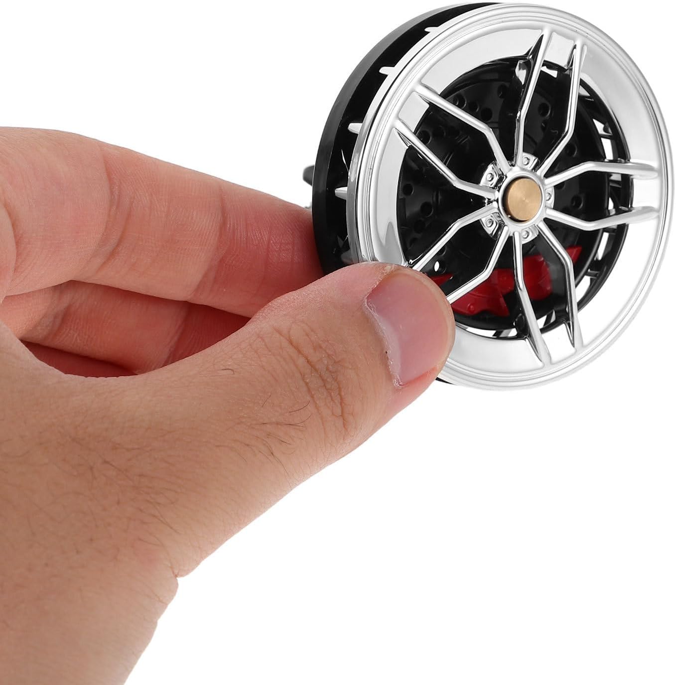 Generic Car Air Diffuser with Wheel Design, Universal Compatibility Plastic Car Air Freshener for Vent, Cologne Scent Aromatherapy Diffuser for Driving and Vehicle Interior Decoration