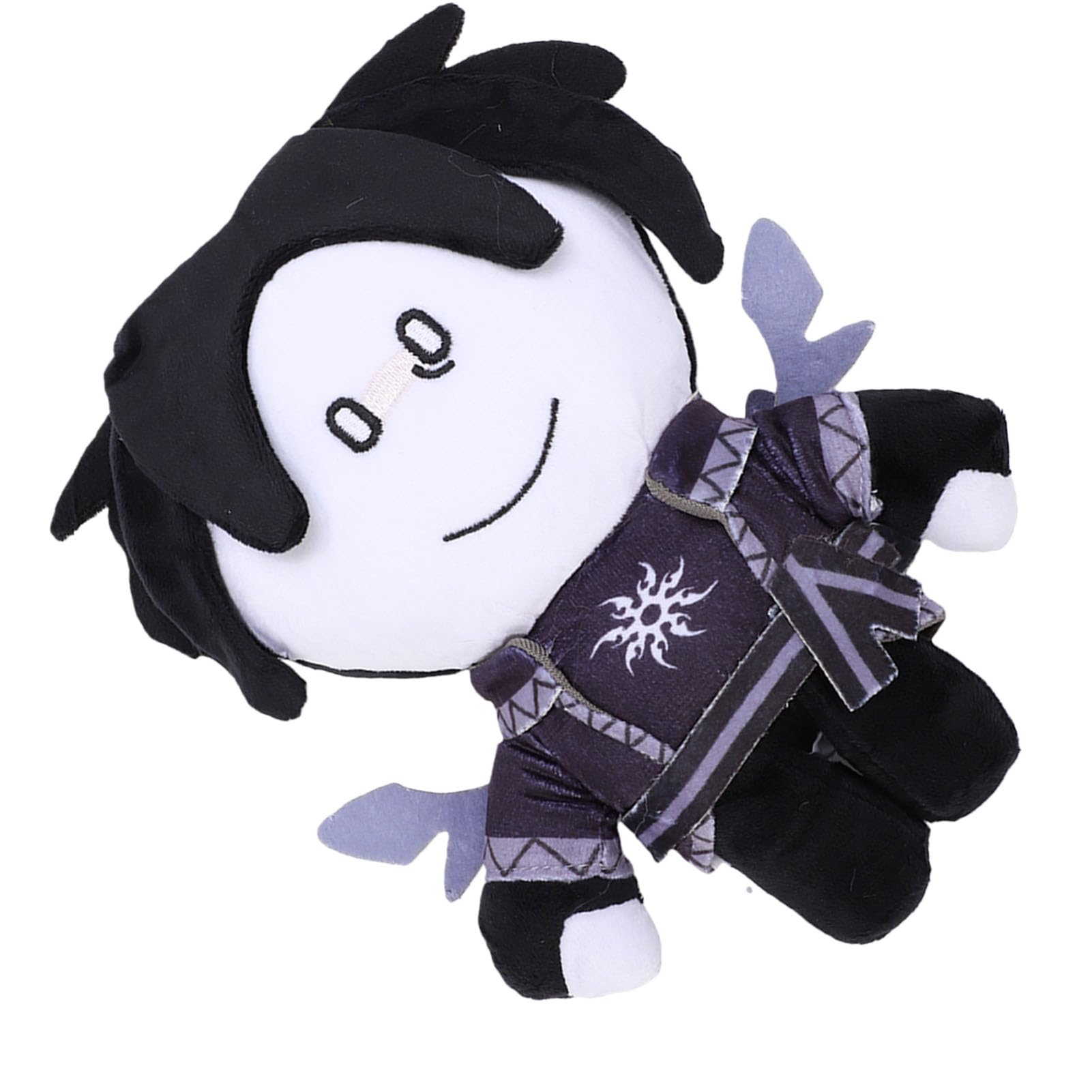 Alomejor Peluche Anime 2 Volte, Bambola di Pezza con Personaggio del Gioco con Espressioni Facciali Accurate e Accessori Iconici, per i Regali dei Fan dei Bambini