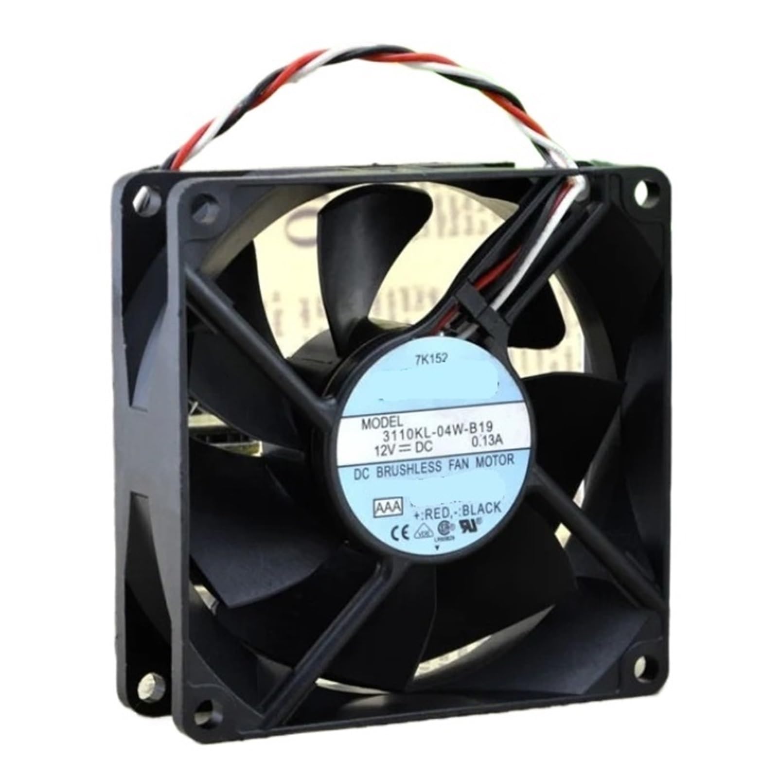 WESAWQGH 3110KL-04W-B57 3110KL-04W-B59 3110KL-04W-B50 3110KL-04W-B49 3110KL-04W-B40 Cooling Fan 12VDC 80x80x25mm(3110KL-04W-B59)
