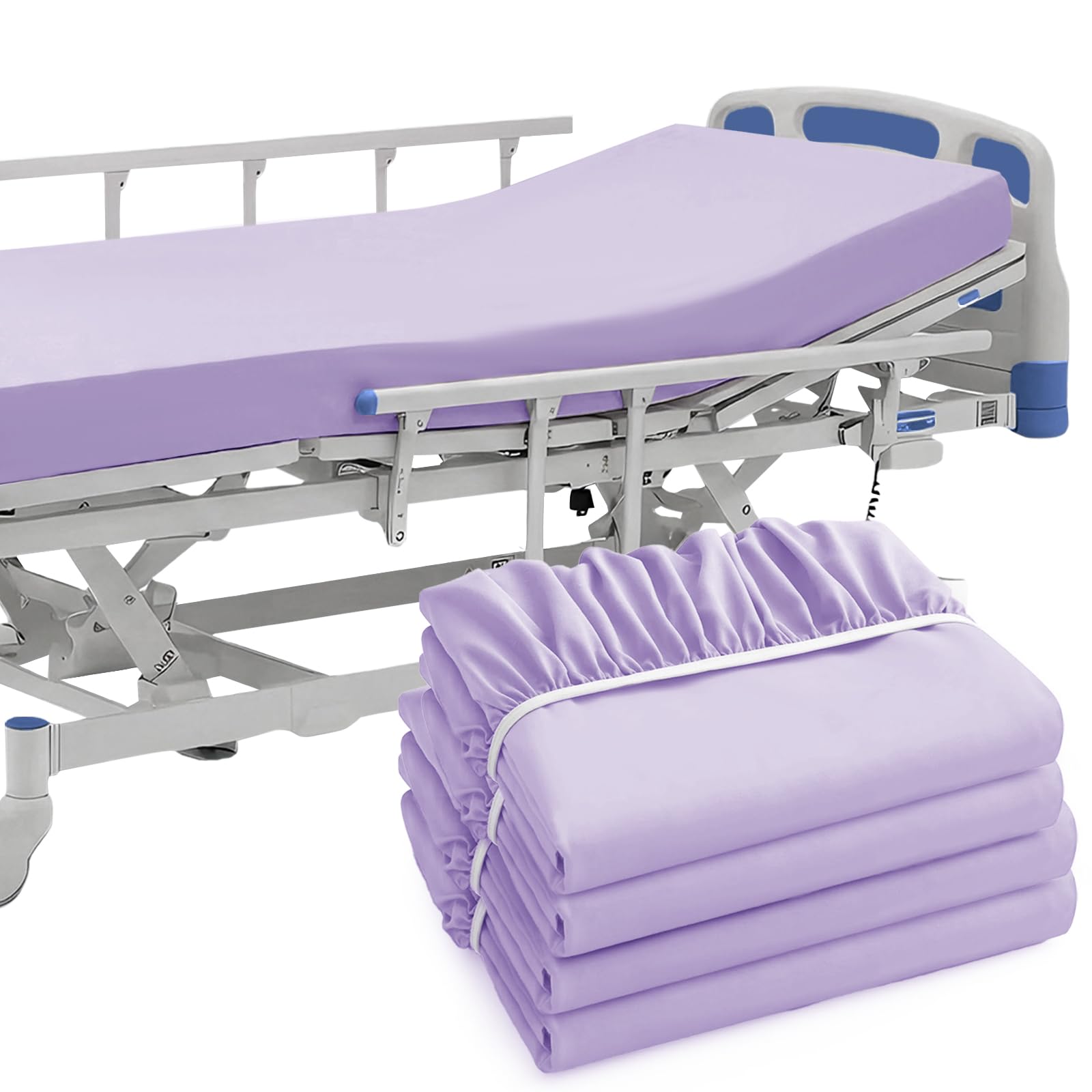 Hospital Fitted Sheets - Aqua Blue -14