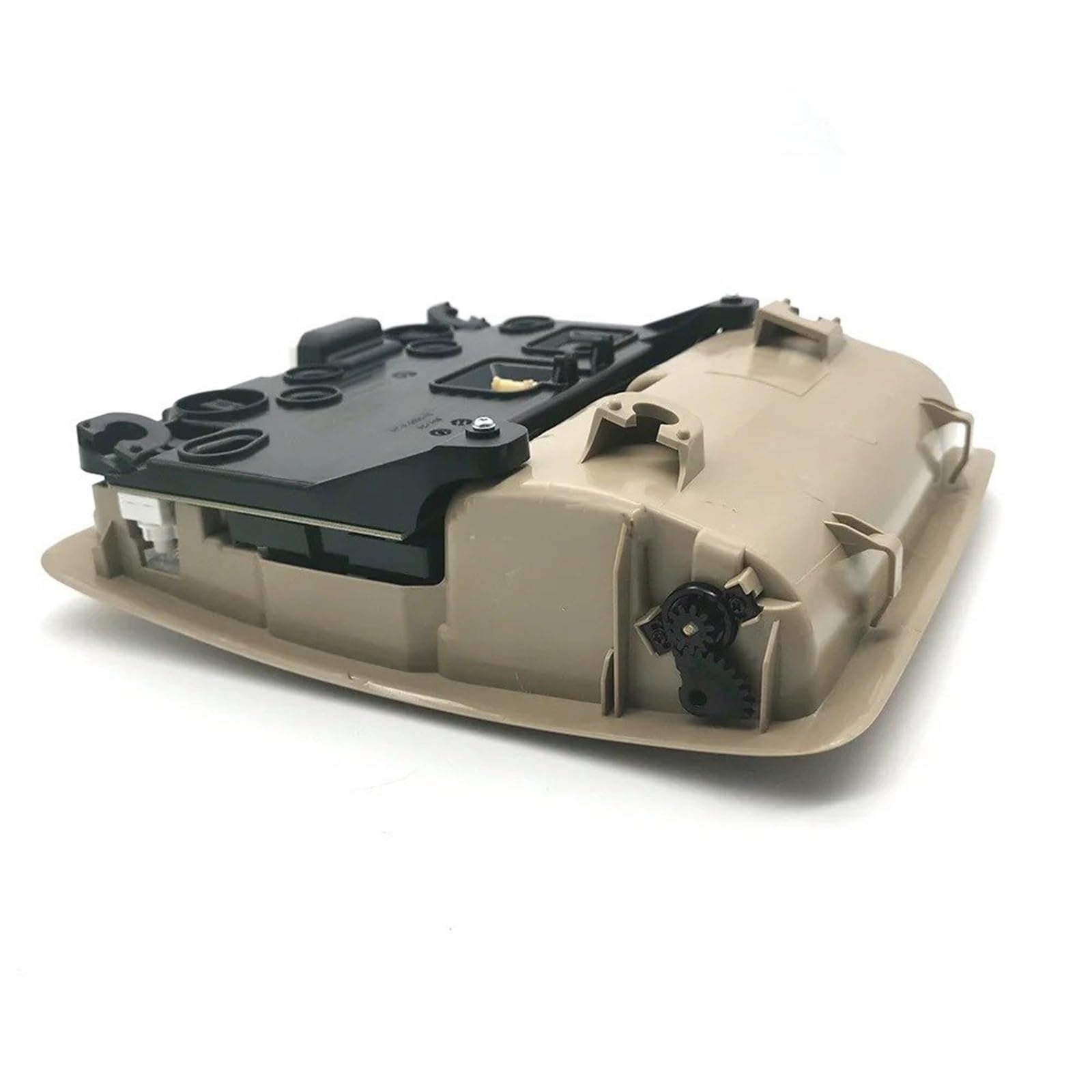 Plafoniera Interni Auto Per Toyota Per Camry 2012 2013-2017 Luce Di Lettura | Console interruttore tettuccio apribile a LED con scatola portaoggetti, accessori per auto, 20 pin, beige, materiale ABS