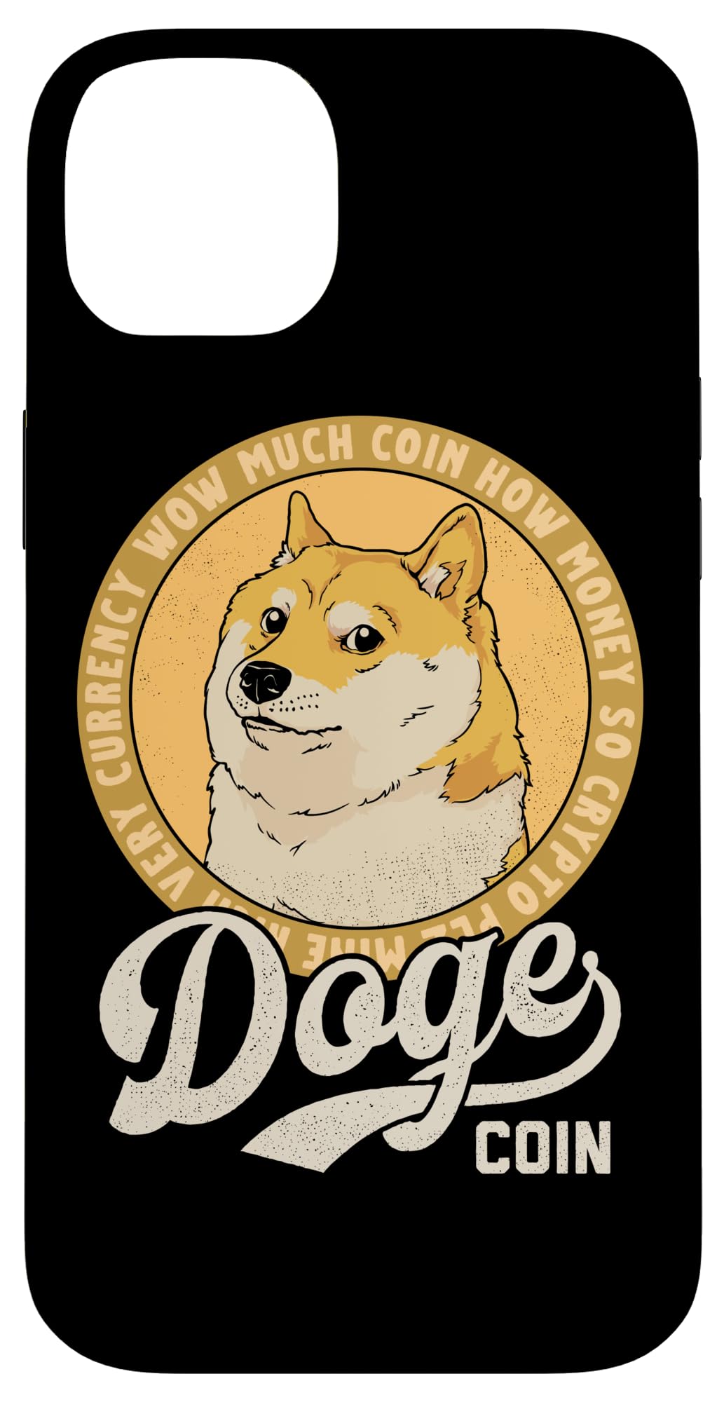 Amazon.com: Dogecoin Doge Coin Logo Shiba Inu Dog Crypto Currency Meme Case  for iPhone 14 Plus : Cell Phones & Accessories