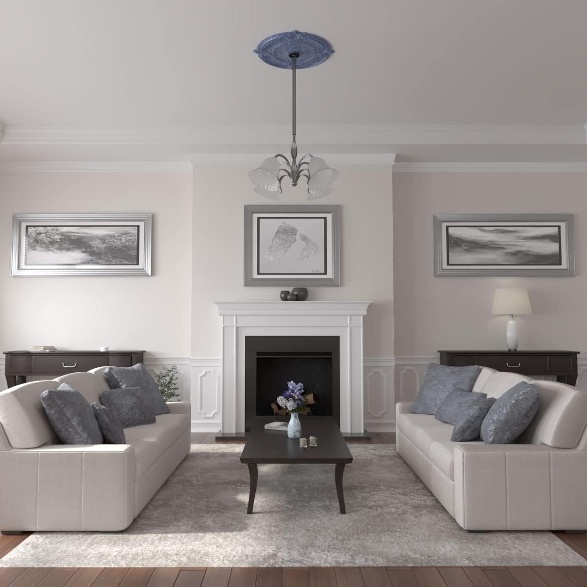 Ekena Millwork Attica Acanthus Leaf Ceiling Medallion