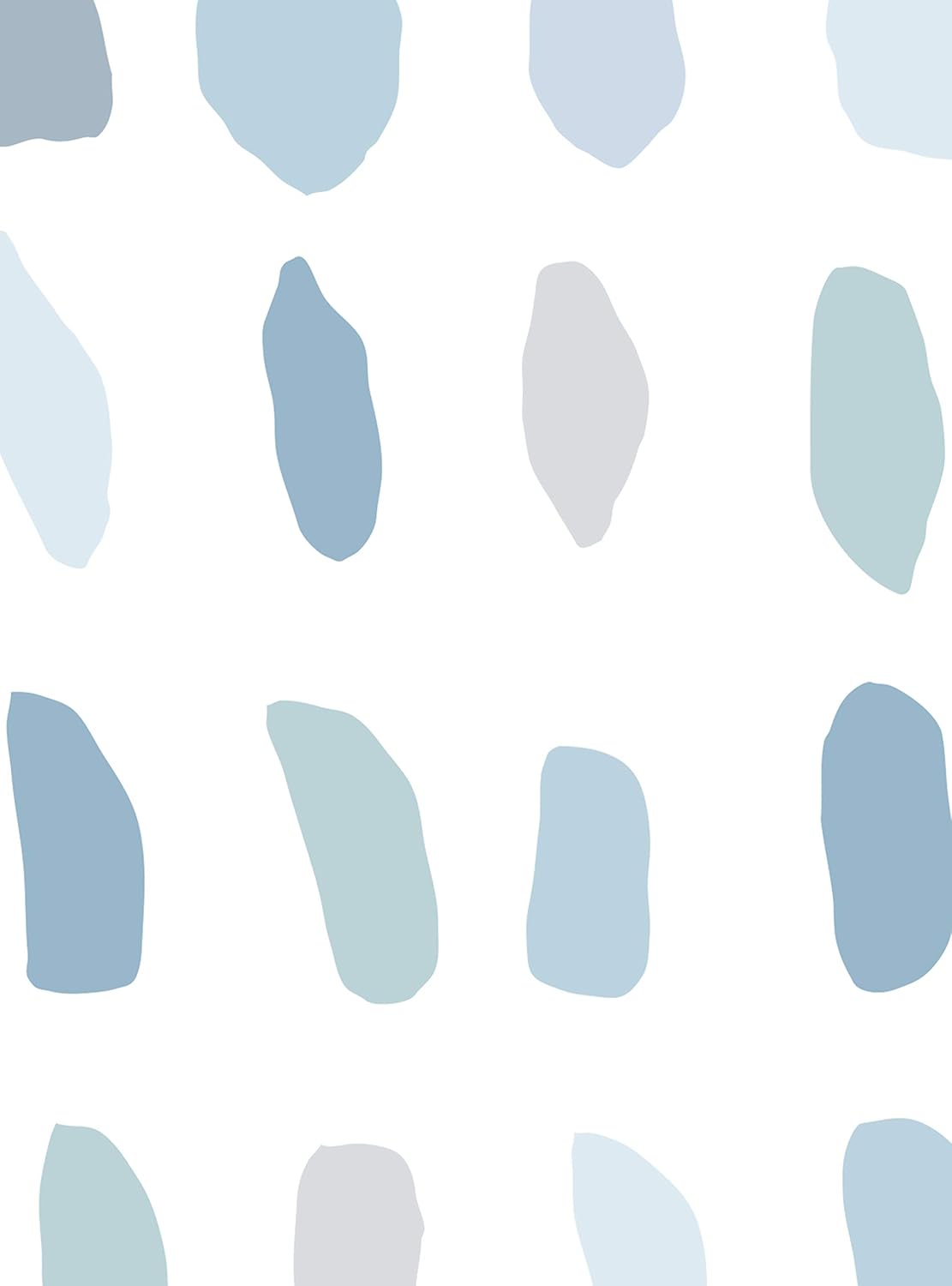 Simple Shapes Confetti Time - Peel and Stick (6 Sheet Pack - 2ft x 9ft, Blue)