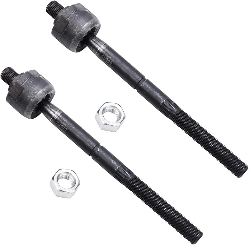 Par de barras axiais internas dianteiras Detroit Axle EV323 para Chrysler Sebring, Cirrus, Dodge Stratus e Plymouth Breeze – 2 unidades