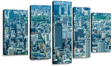 Amazon Co Jp 大阪 関西 あべのハルカス 街並み 高層ビル 日本 建物 大阪府 ビル 大阪市 風景 青空 近畿 近畿地方 都会 キャンバスアート アートボード 壁掛け装飾 おしゃれ 部屋飾り インテリアパネル 絵画 ポスター 木枠付きの完成品 ホーム キッチン