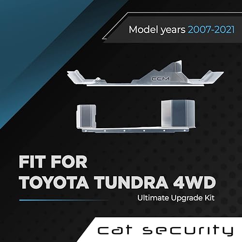 Miniatura 4 de Cat Security Conversor catalítico de protección antirrobo compatible con Sequoia y Tundra 4WD 2007-2021 Ultimate Upgrade Kit