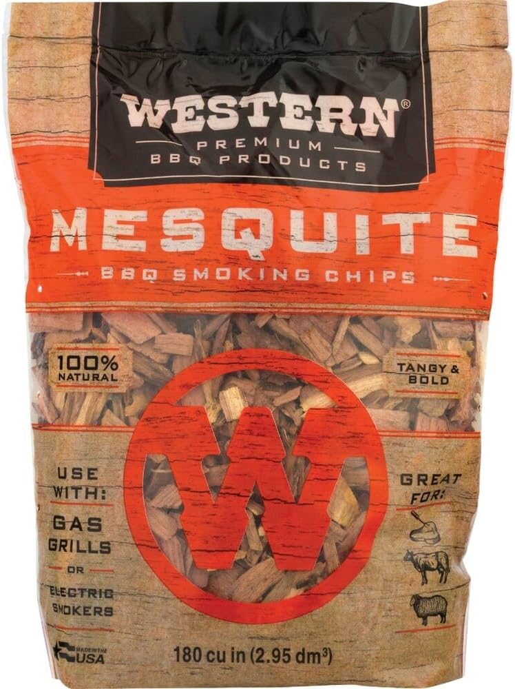 Western Premium BBQ Smoking Chips, Mesquite BBQ