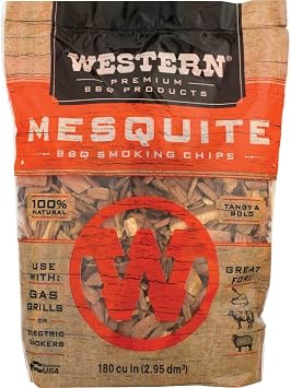 Western Premium BBQ Smoking Chips, Mesquite BBQ