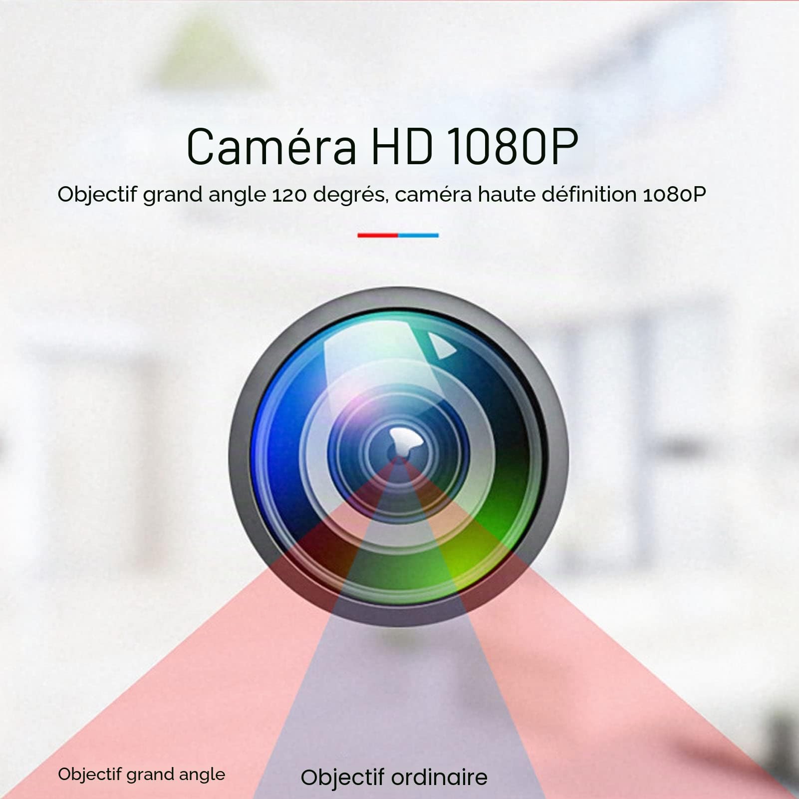 Mini Caméra Portable MD29, Objectif Grand Angle HD 1080p, Nocturne Automatique, Enregistrement Vidéo PIR, Longue Durée de Veille, Support Universel