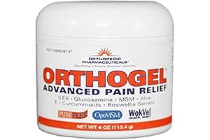 orthogel Advanced Pain Relief Gel Jar