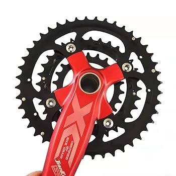 Amazon | shanmashi クランクセット レッドマウンテン MTB