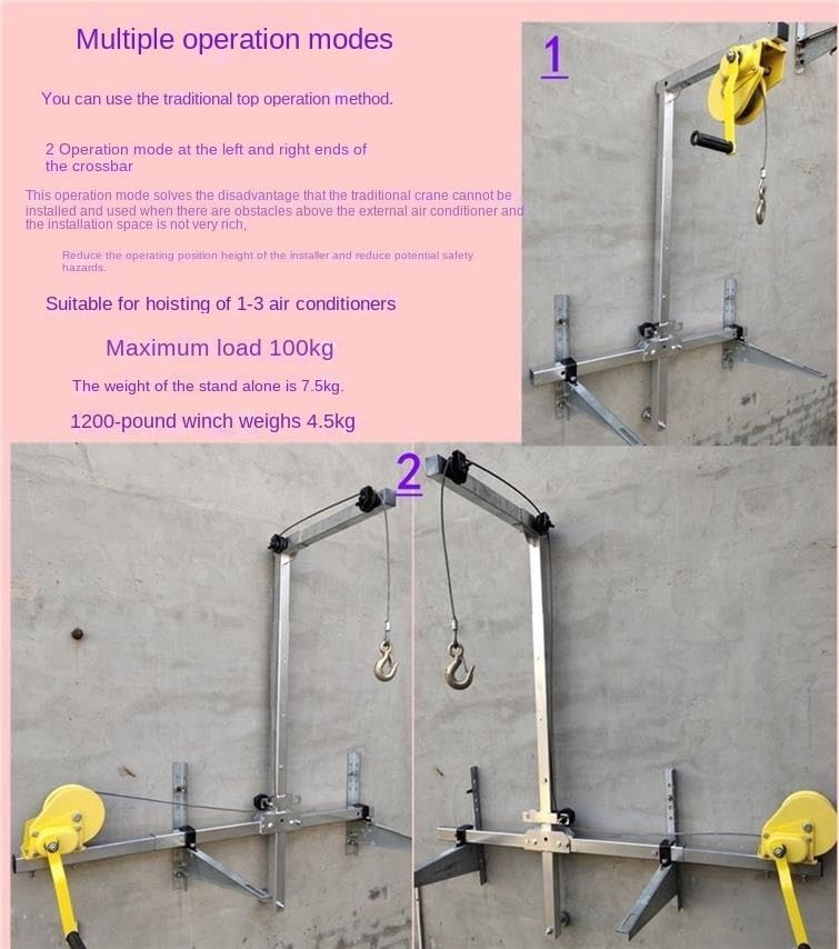 Herramientas de Elevación para Instalación de Aire Acondicionado miniatura 4