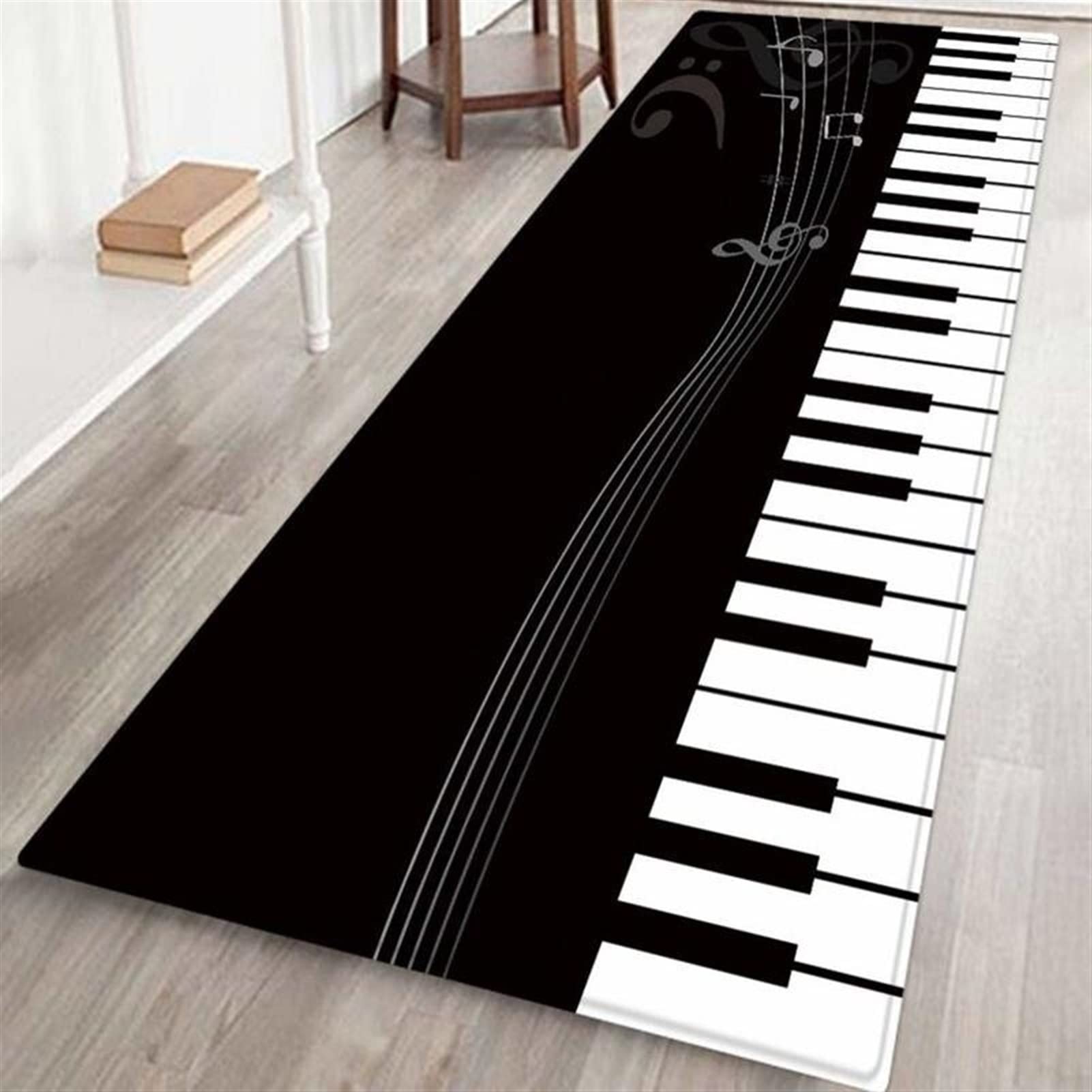 Tapis de salon non glissant en flanelle isolante pour maison