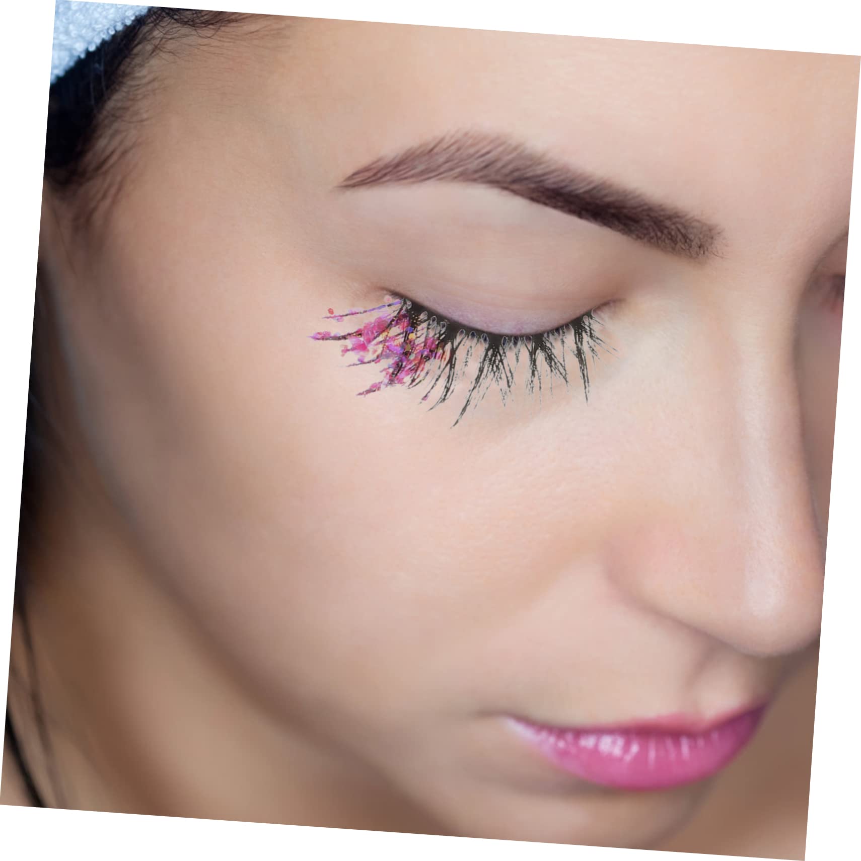 MAGICLULU 3 Set Di Ciglia Finte Soffici Drammatiche Glitterate Per Donne E Ragazze Per Feste Appuntamenti O Vita Quotidiana 3 Paia*3