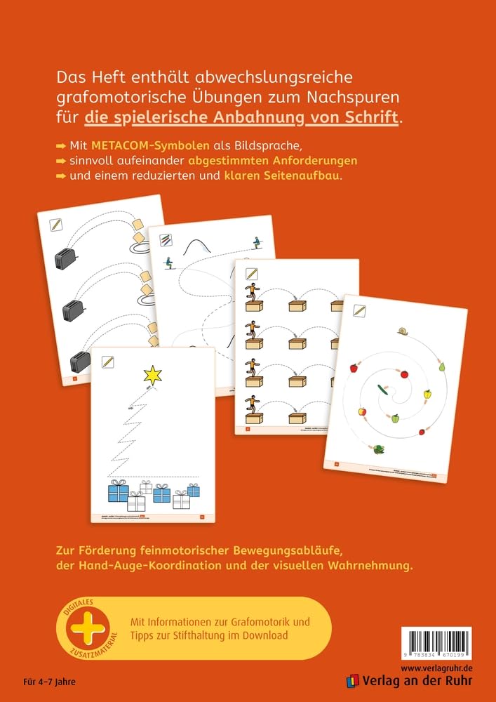 Schwungübungen und Grafomotorik Teil 1: Erste Übungen zur Feinmotorik (Deutsch – na klar!)