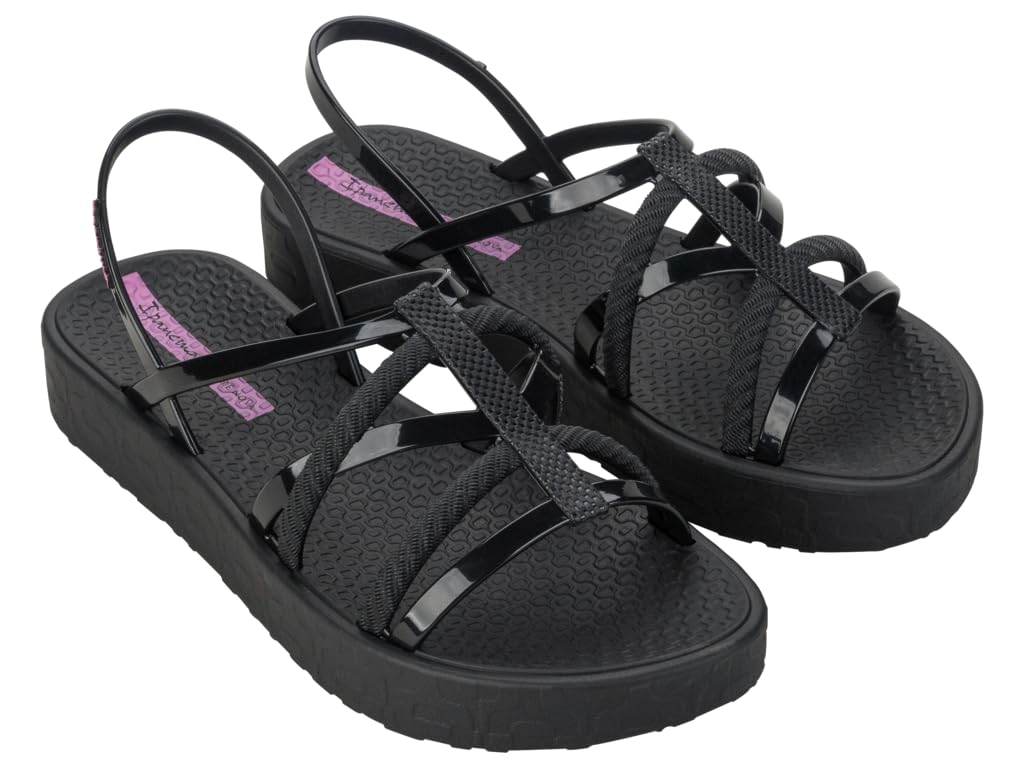 Ipanema Women Diversa Flatform Ad Flip-Flop, Black, 8 UK
